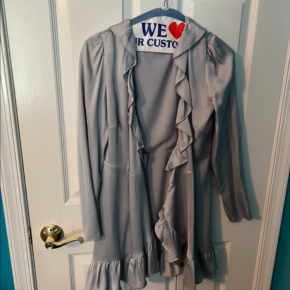 Aritzia Sunday best - taro dress, blue / grey - Picture 2 of 4